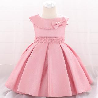 pink christening dresses