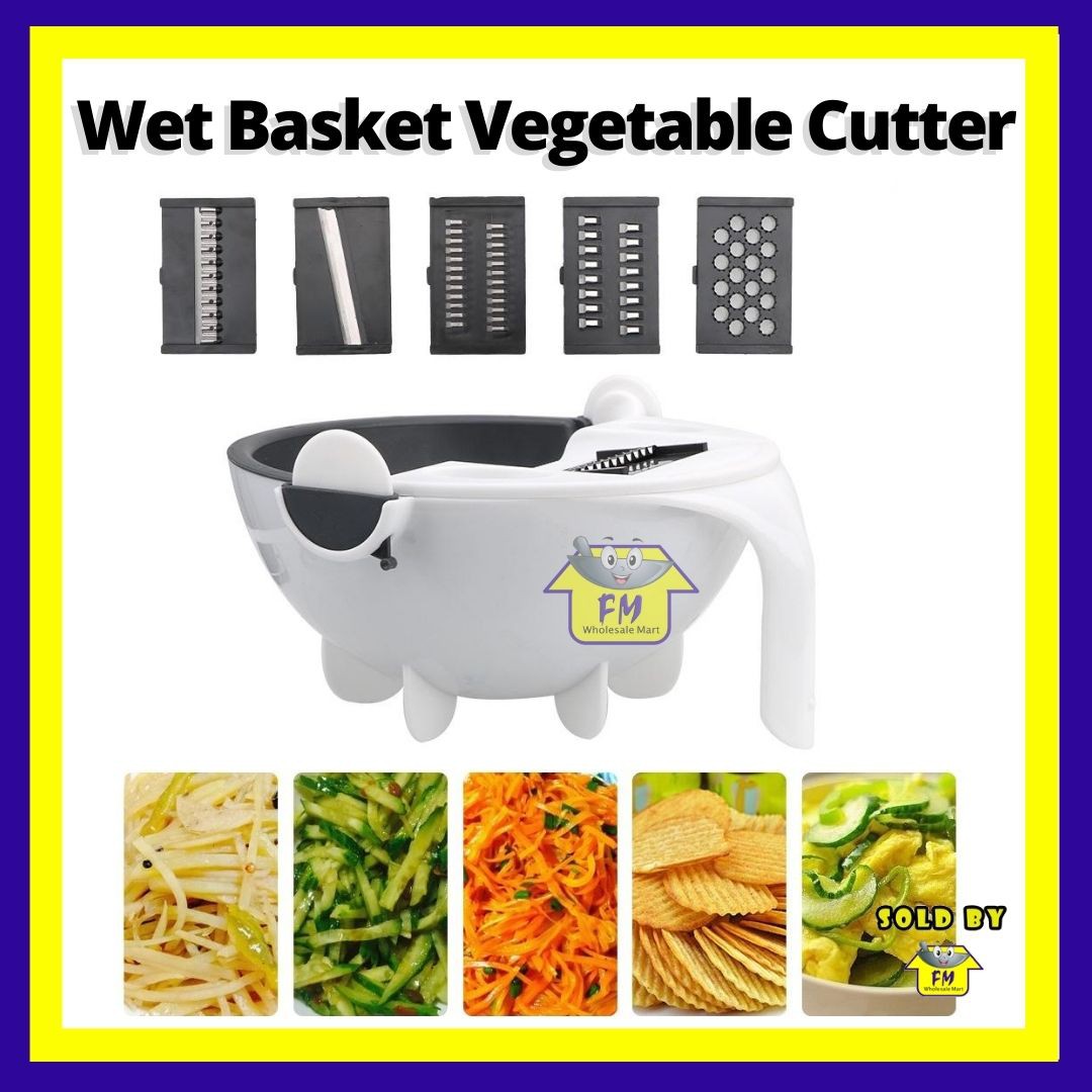 Multifunction Easy Food Chopper Carrot Potato Grater Kitchen Tools Manual Vegetable Cutter Chopper Slicer / 抖音同款多功能切菜器