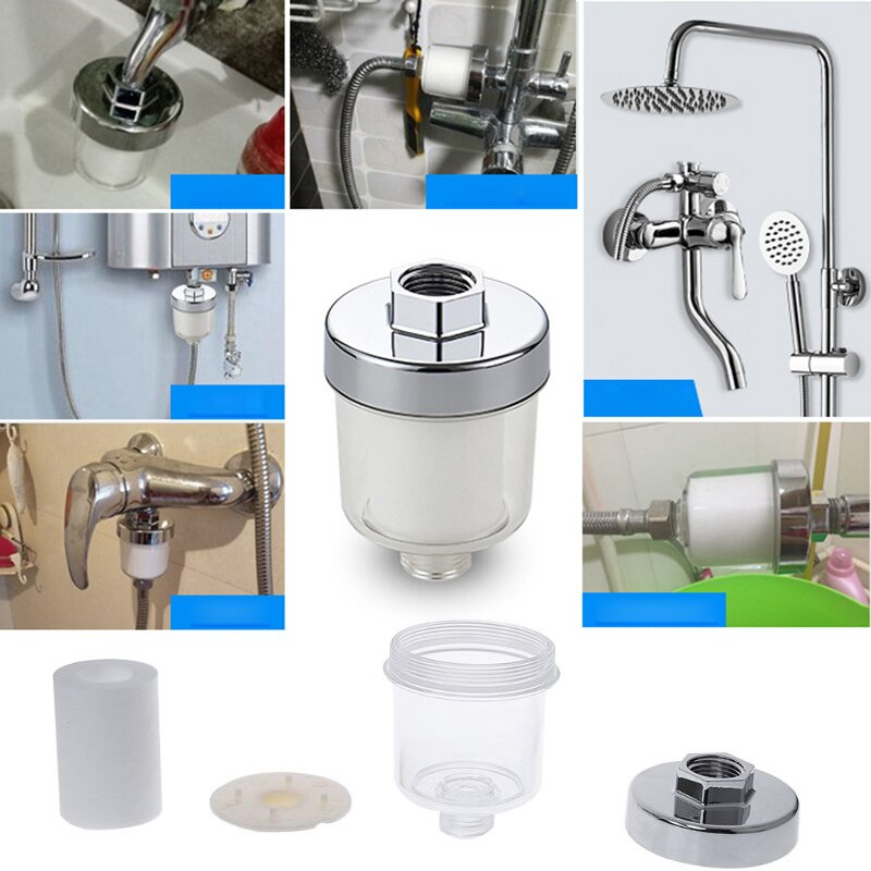 Water Purifier Filter Tap Universal For Kitchen Bathroom Shower Household Filter PP Cotton High Density Practical DC156