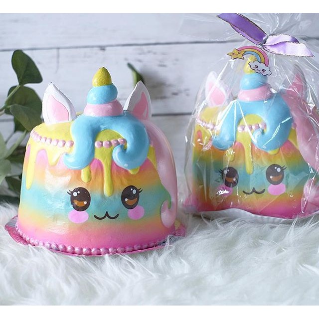 squishy unicorn cake