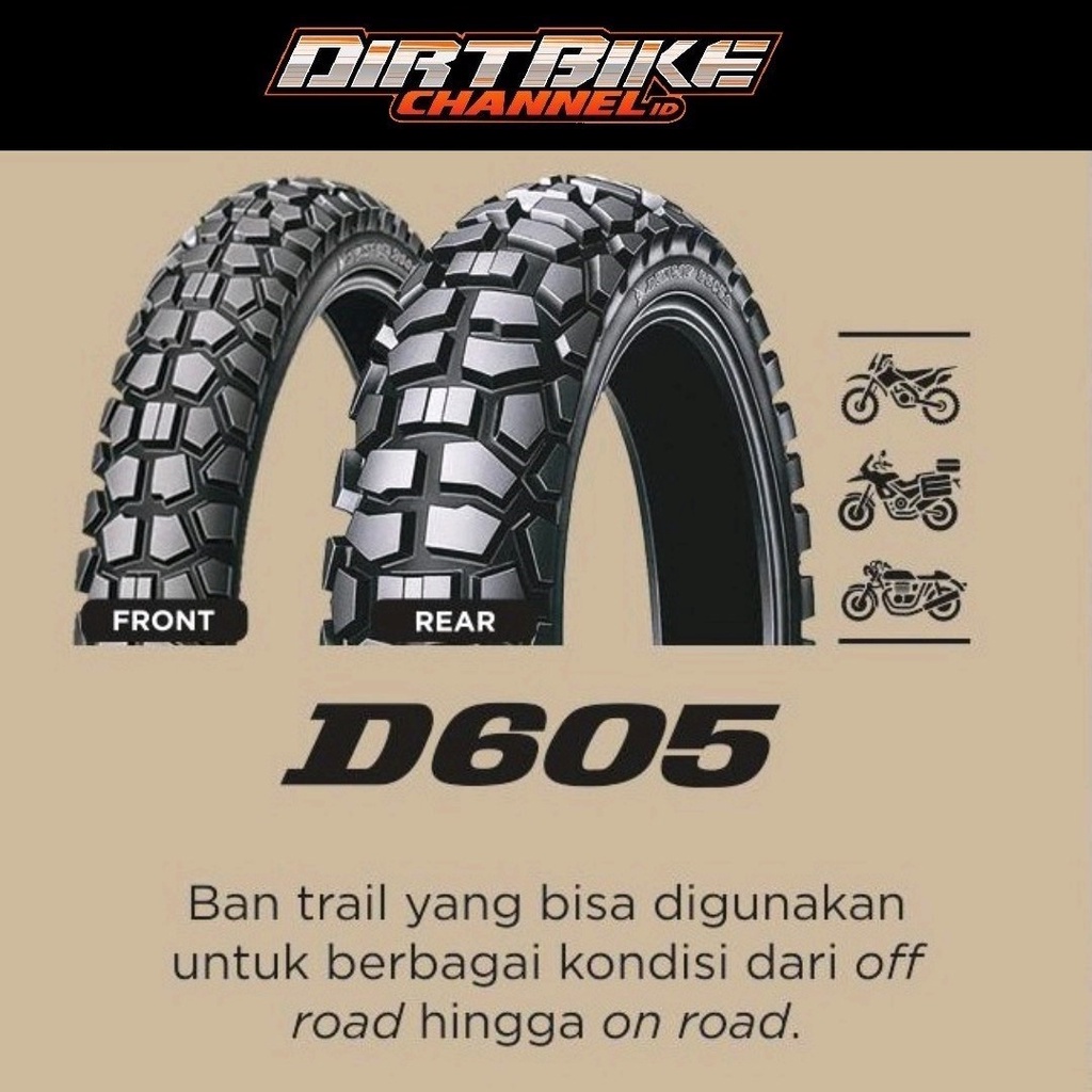 前後セット DUNLOP 新品 D605 3.00-21 4.60-18 TTR DR XLR DT 売れ筋商品