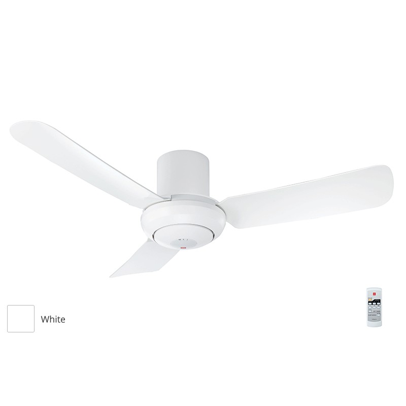 Kdk 3 Blade 44 Inch Remote Control Ceiling Fan K11z1 White