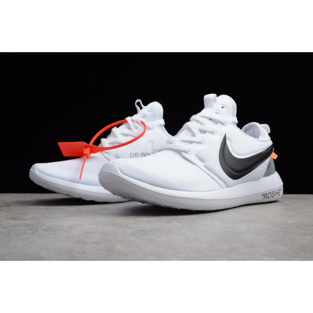 roshe run men all white