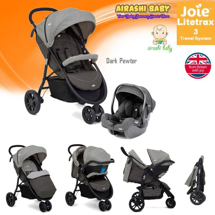 joie litetrax travel system