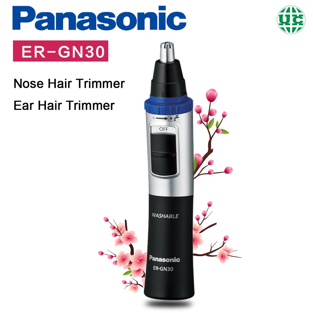 Panasonic Er Gn30 Nose And Ear Hair Trimmer Men S Wet Dry Battery