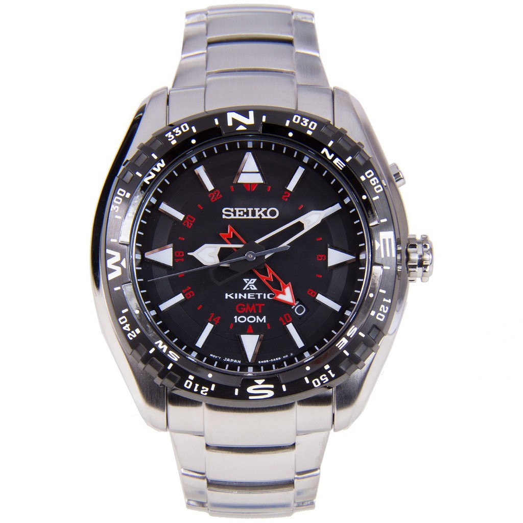 seiko kinetic gmt 100m