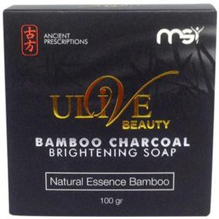 Msi Bamboo Charcoal Brightening Soap 100gr Malaysia