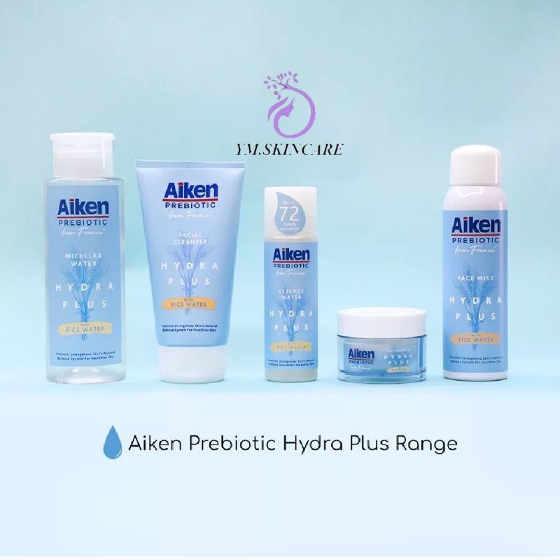 Buy Aiken Prebiotic Hydra Plus Micellar Water 300ml Essence Water 100ml Moisturiser 40g Seetracker Malaysia