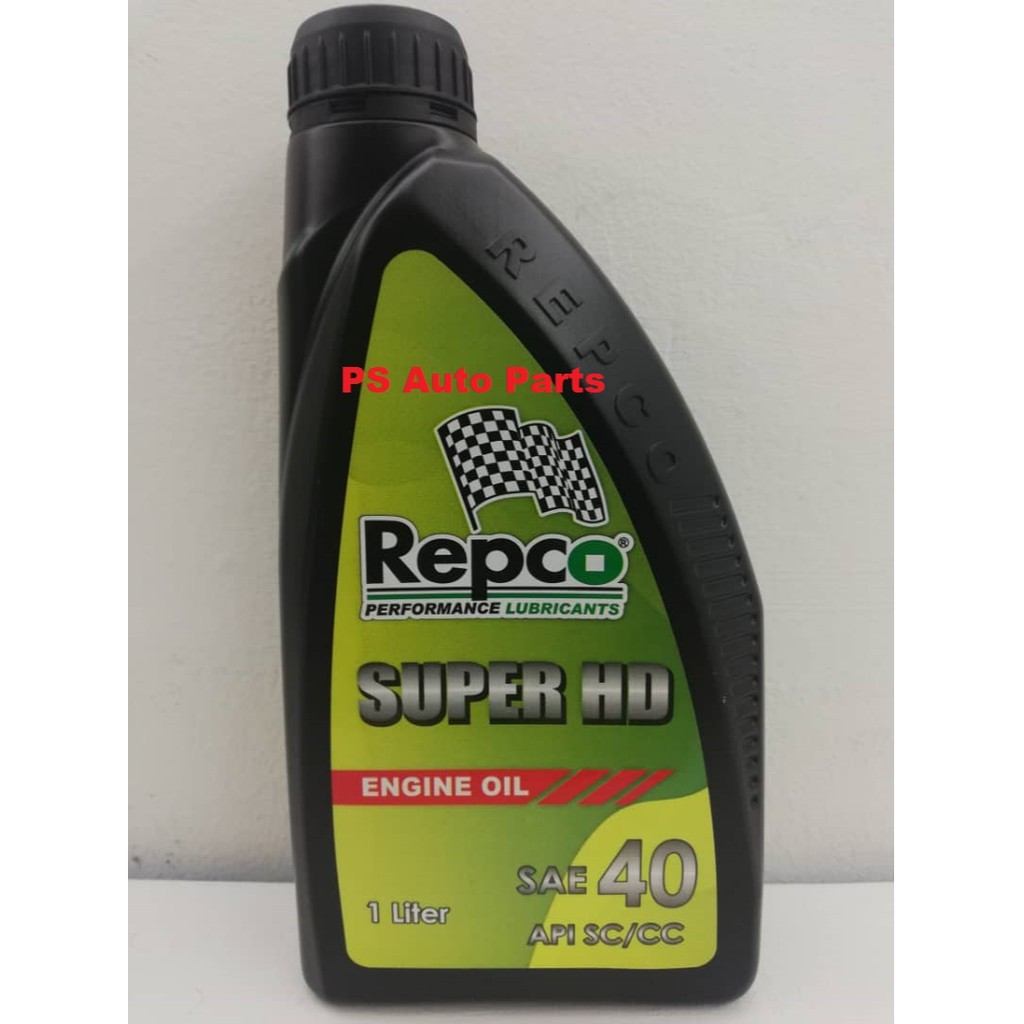 Repco Super HD SAE 40 API SC/CC Engine Oil 1 Liter Shopee Malaysia
