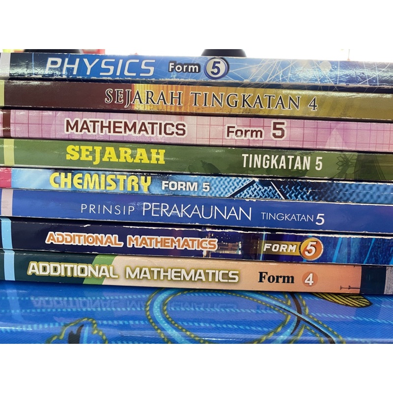 Buy buku teks tingkatan 4 dan 5 (used) physics sejarah prinsip akaun