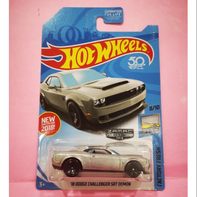 hot wheels 2018 dodge challenger srt demon