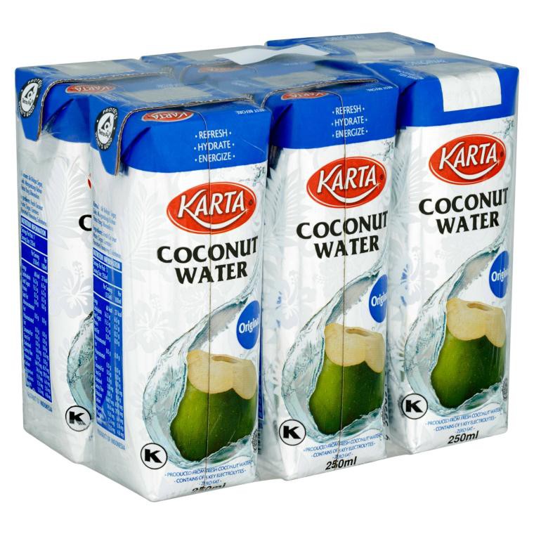KARTA Coconut Water Air Kelapa (250ml x 12 Units) Shopee Malaysia
