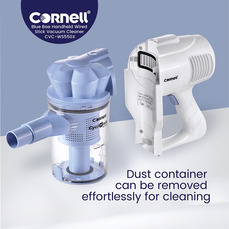 Pensonic 2In1 Corded Stick & Handheld Vacuum Cleaner PVC1003H CVC