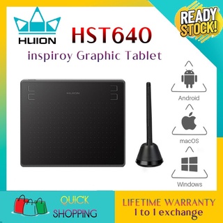 HUION HST640 Digital Tablets Micro USB Signature Graphics Drawing Tablet