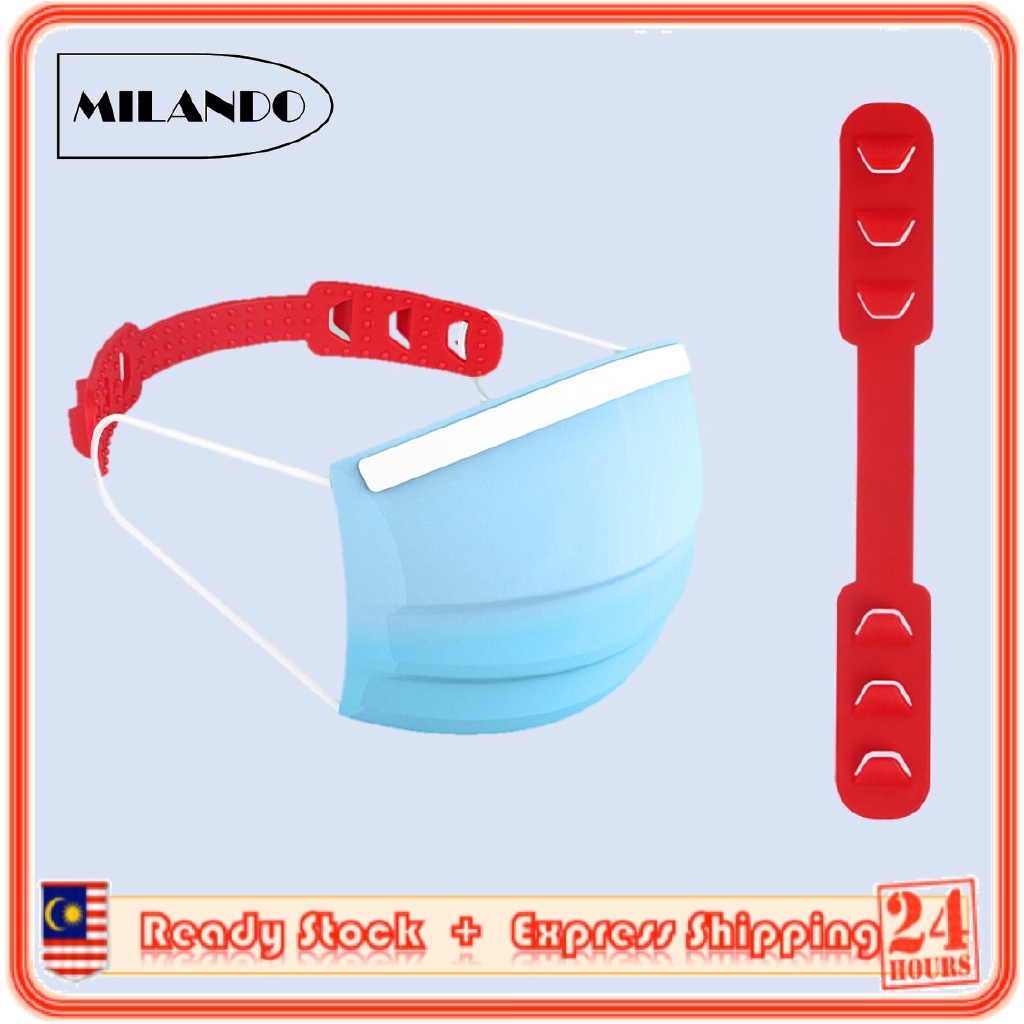 MILANDO Mask Holder Mask Ear Protector Hook Extension Cord Strap Extender (Type 1)