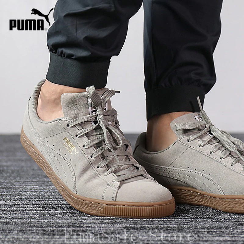 puma suede classic elephant skin