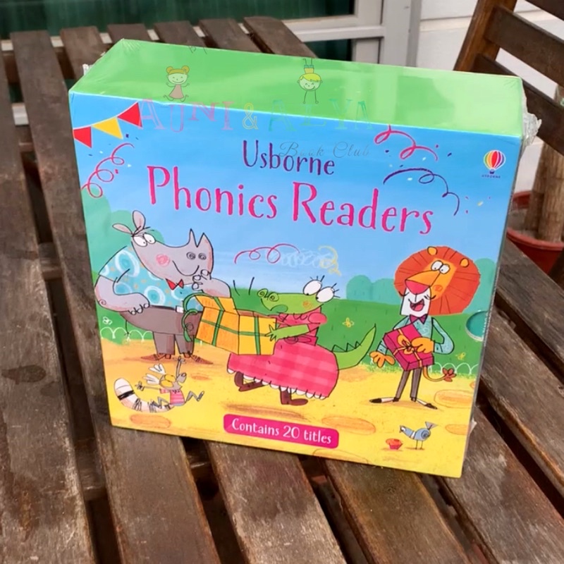 Usborne Phonics Readers (20 books) Shopee Malaysia