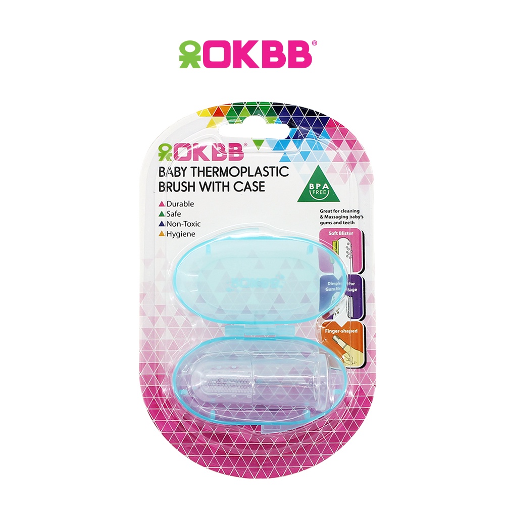 OKBB Baby Thermoplastic Brush With Case AC016