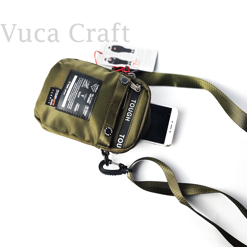 Men's Mini Sling Bag Distro Sling Bag Multifunctional ARMY Tough