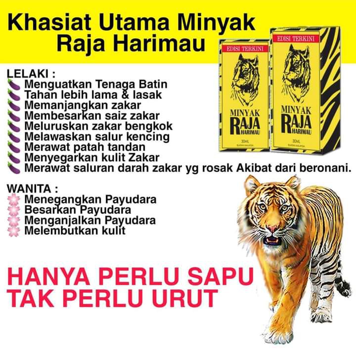 Minyak Raja Harimau Original Malaysia