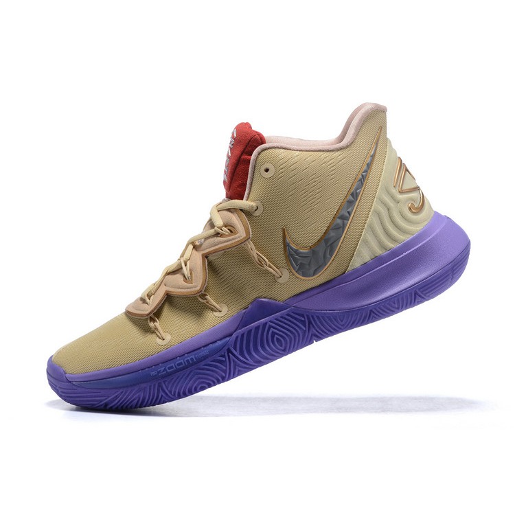 Smiley Nike Kyrie 5 Basketball Shoes AO2919 101 Nike Kyrie