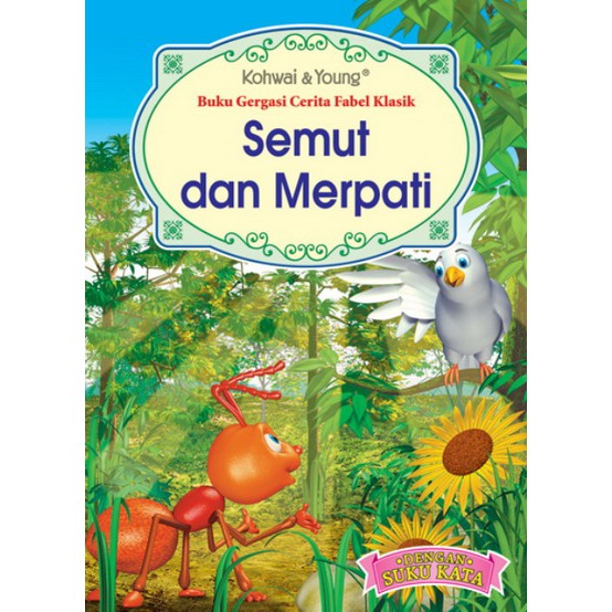 Buku Gergasi Cerita Fabel Klasik Semut Dan Merpati Shopee Malaysia