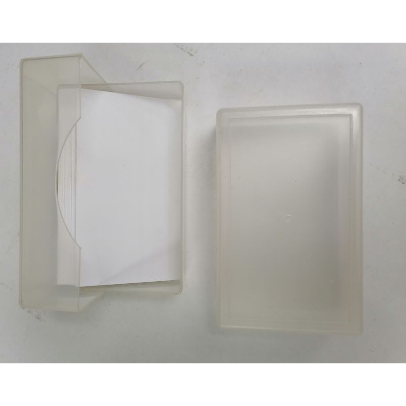 Plastic Name card box (USED) 10pcs per order Shopee Malaysia