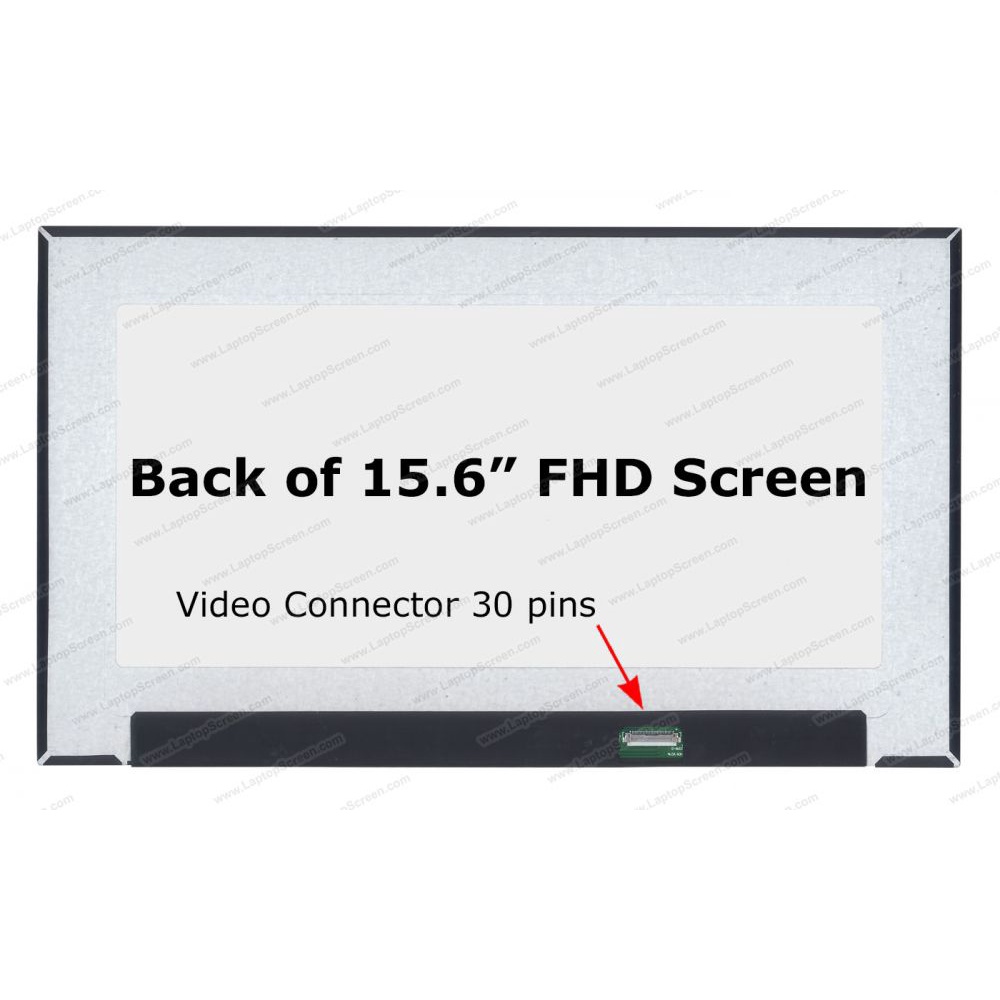 15.6-inch FHD IPS Laptop Screen - B156HAN02.3 Replacement LCD - 1920x1080, 30-Pin, Non-Touch 6 thumbnail image