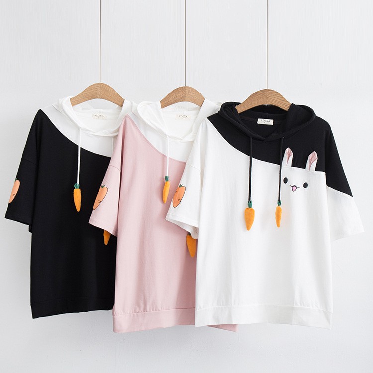 hooded t shirt for girls