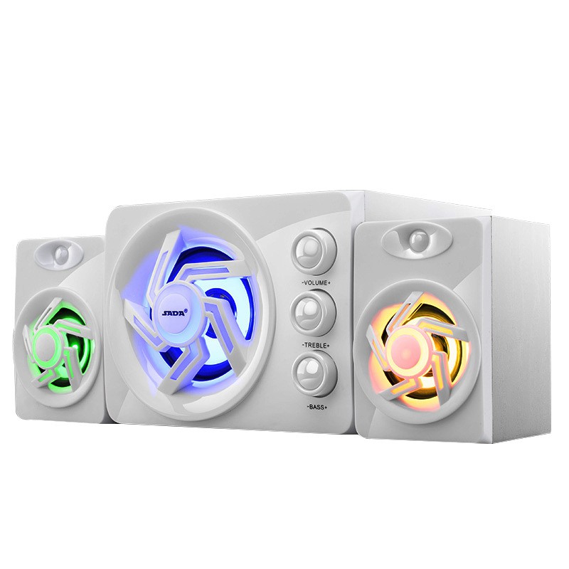 [READY STOCK] RGB Bluetooth Pembesar Suara Speaker bass TV Computer USB PC Laptop Desktop System Stereo Bass Subwoofer