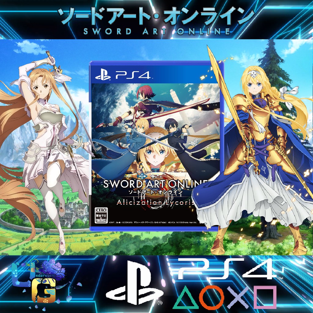 Ps4 Sword Art Online Alicization Lycoris Sao Alicization Lycoris English R3 Shopee Malaysia