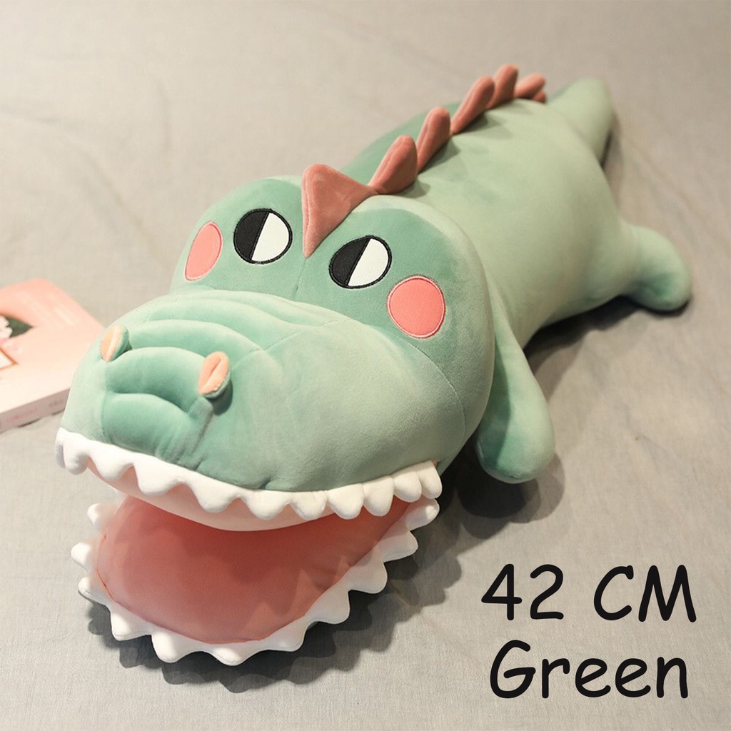 FREE GIFT  High Quality Crocodile Plush Toys Stuffed Animal Cute Buaya Alligator 