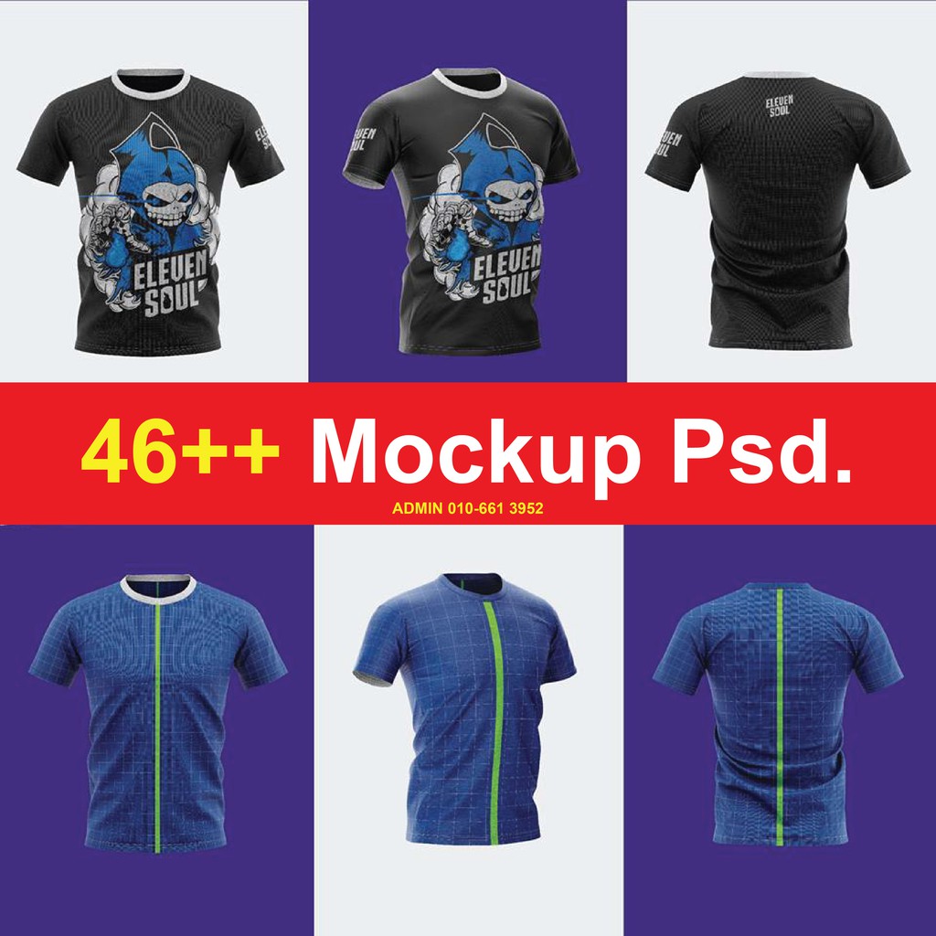 Download 46++ File Mockup Psd.| Free Pola Baju Sublimation | Shopee ...