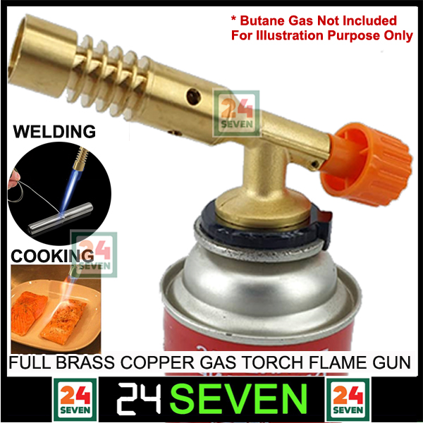 [ READY STOCK ] Gas Torch Flame Gun Heavy Duty Full Brass Copper