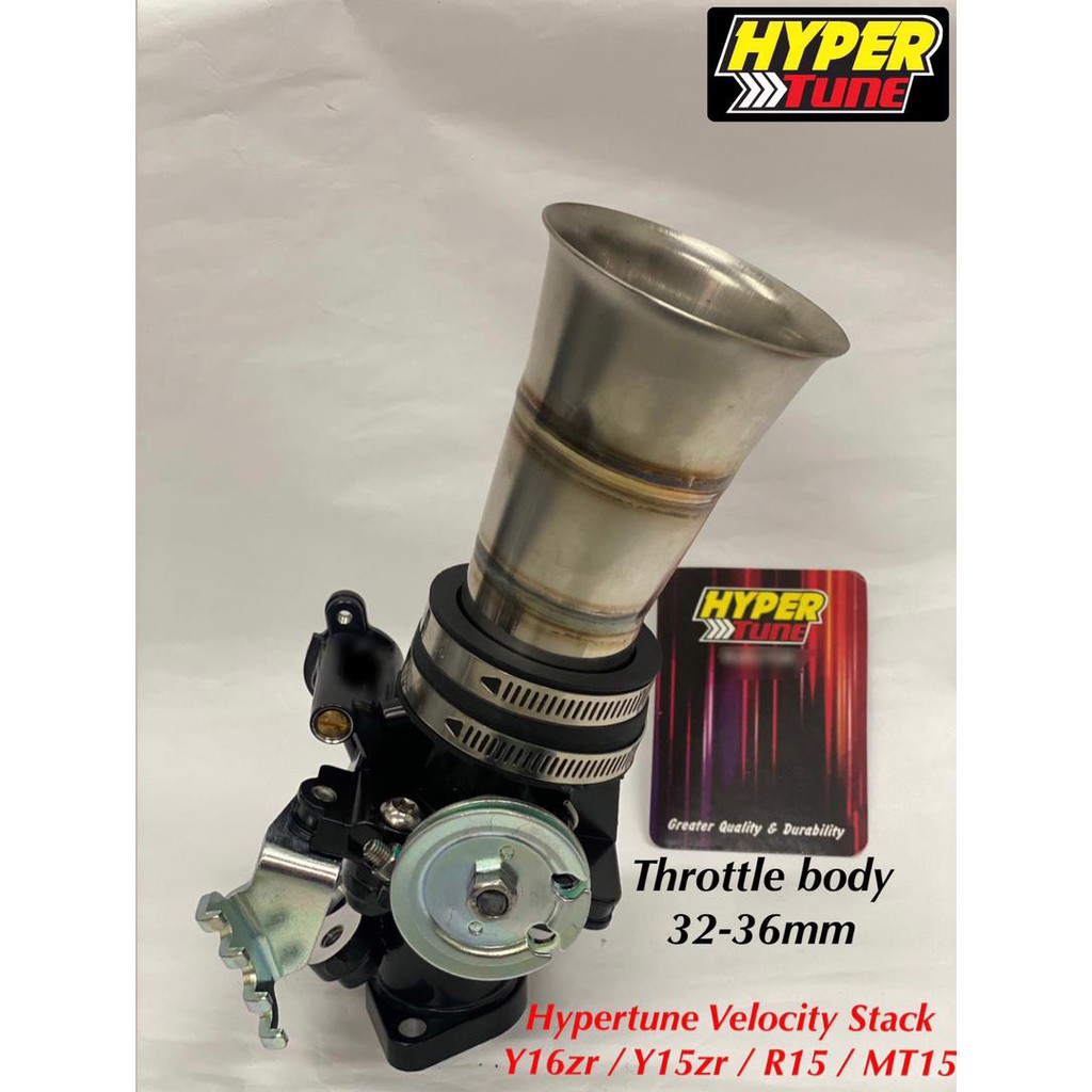 Hypertune Velocity Stack Trumpet For Throttle Body Std & Size 3236MM