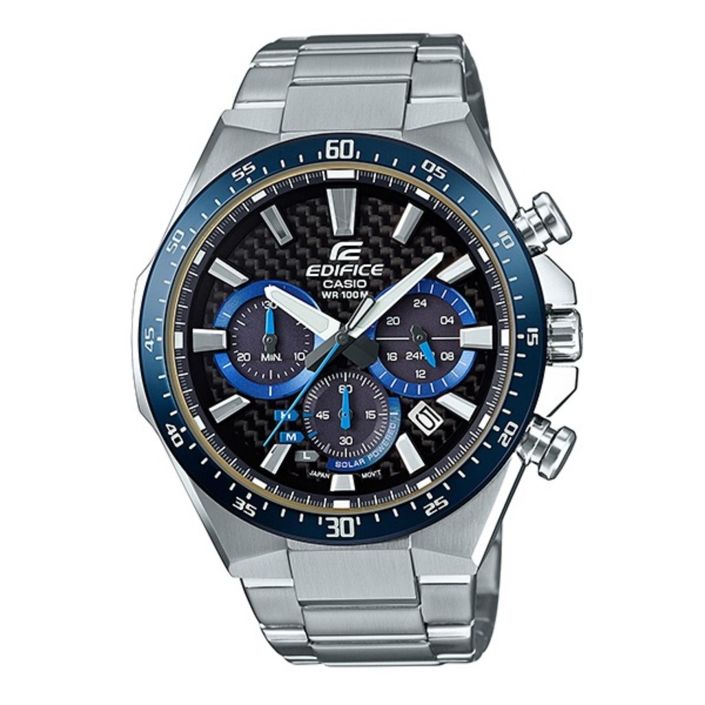 Casio Edifice EQS-800CDB-1B Solar Powered Chronograph Men's Watch ...