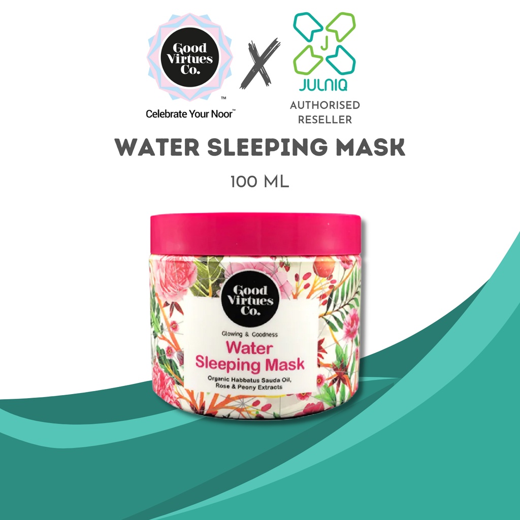 Good Virtues Co. [GVC] Water Sleeping Mask with Organic Habbatus Sauda