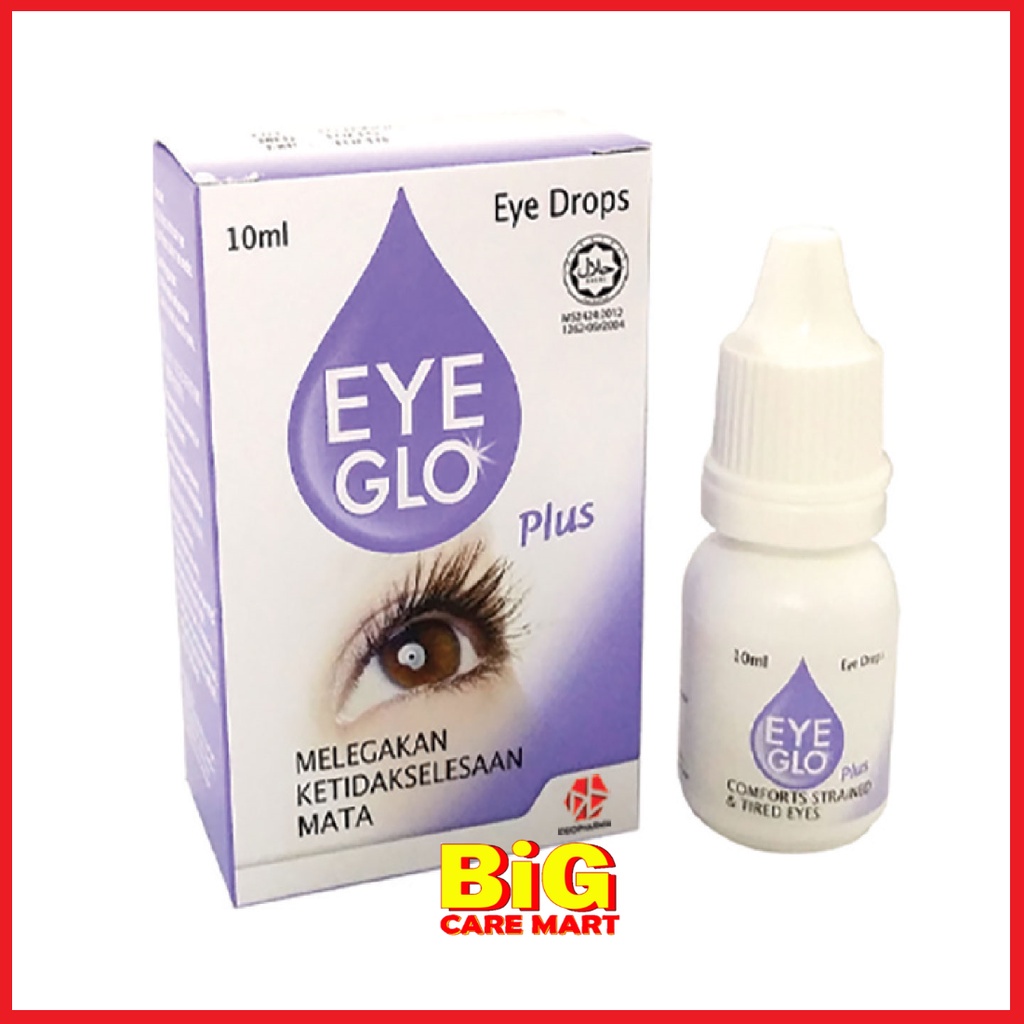 Eye Glo Plus Liquid 10ml Comfort Tired Eyes | Shopee Malaysia