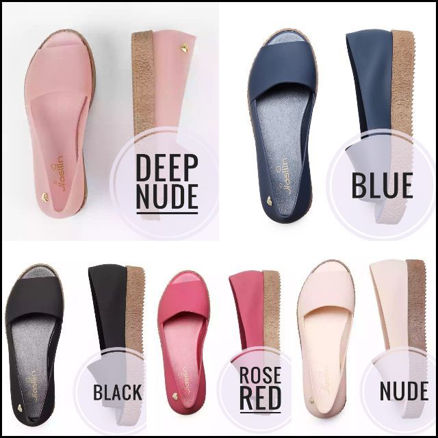 jiasilin jelly shoes