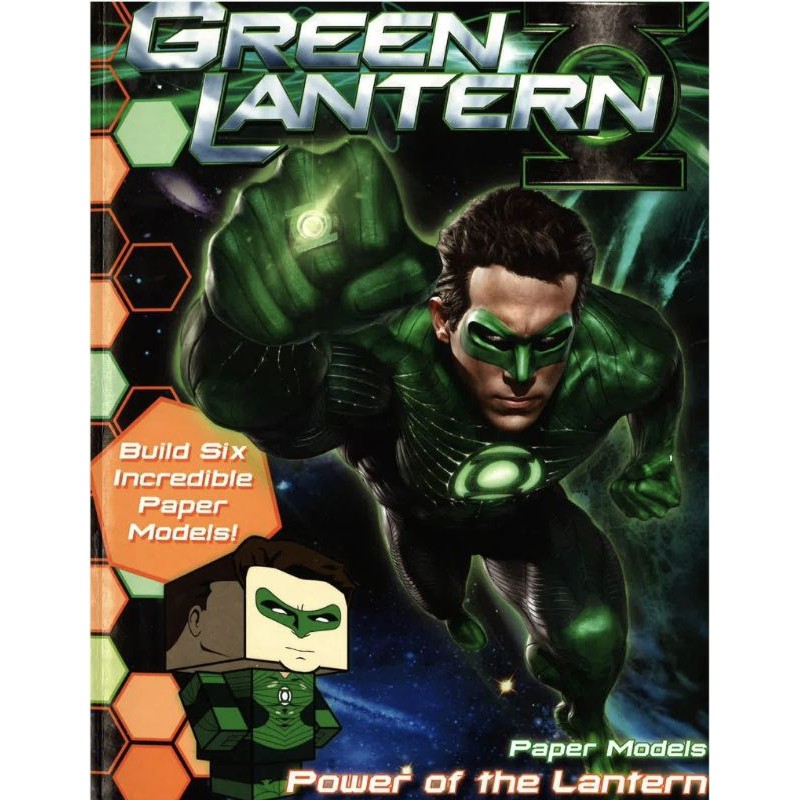 Green Lantern: Paper Models - Power Of The LanternLOWEST MURAH