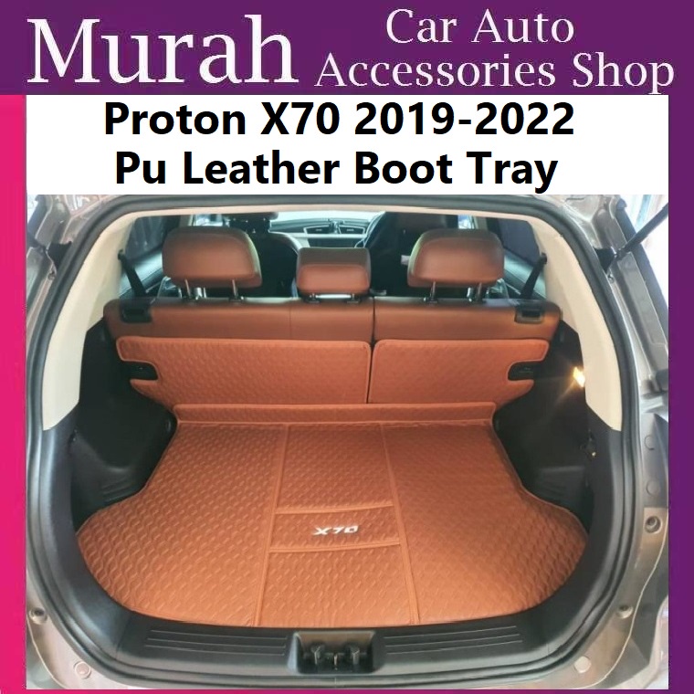 Proton X70 2019-2022 High Quality PU Leather Rear Boot Cargo 3pcs ...