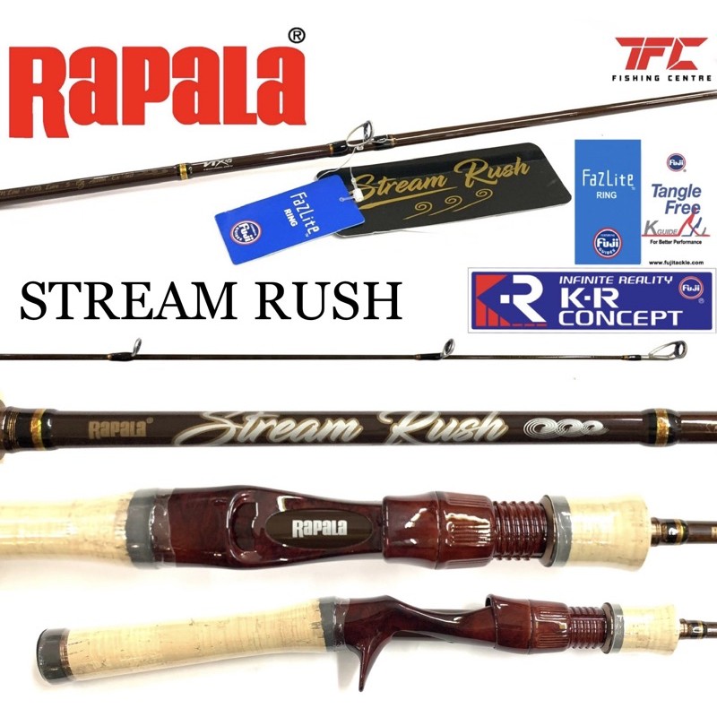 RAPALA Stream Rush Baitcasting Rod SRC531M | Shopee Malaysia