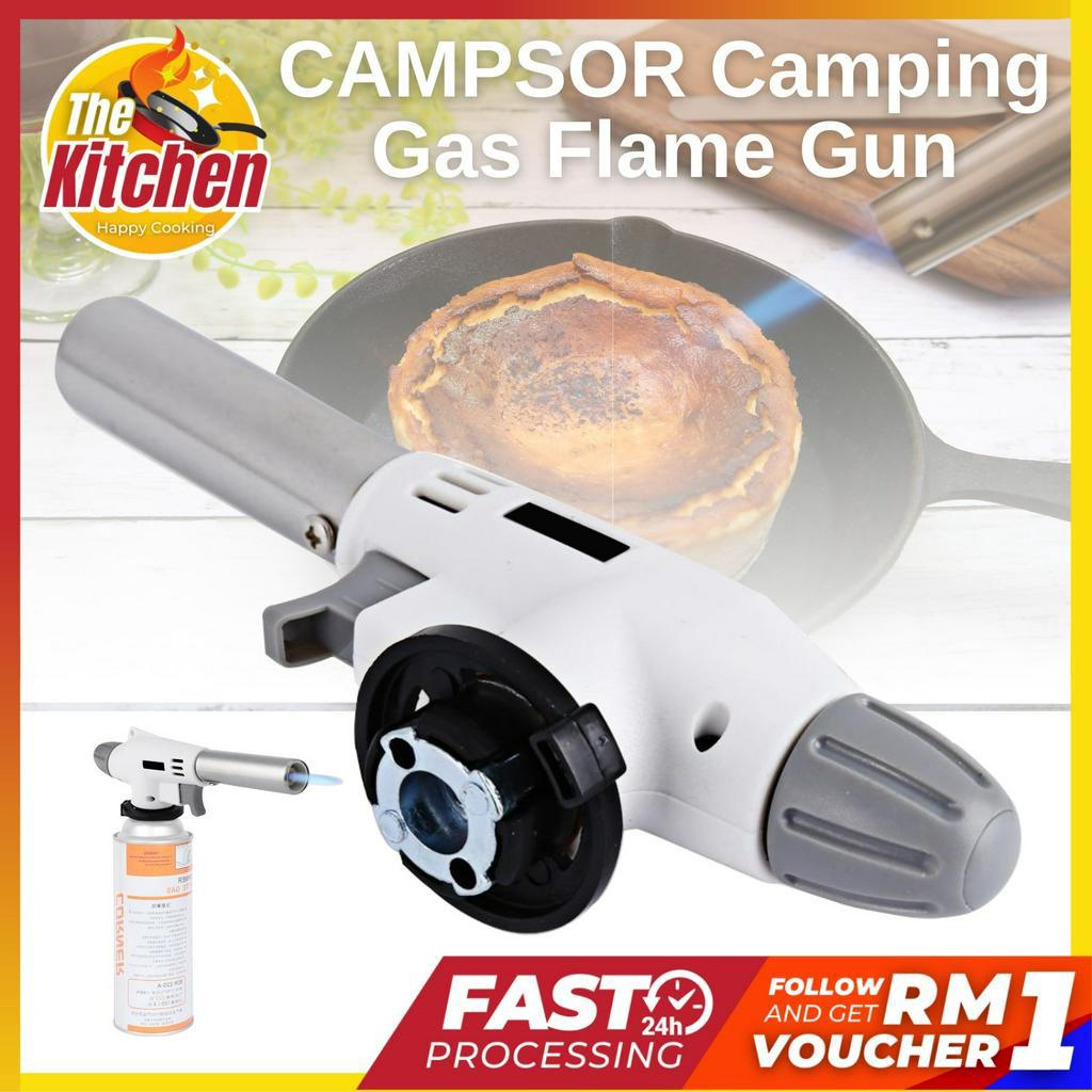 CAMPSOR Camping Gas Multipurpose Torch Butane Burner Welding Fire Maker Flame Gun Welding