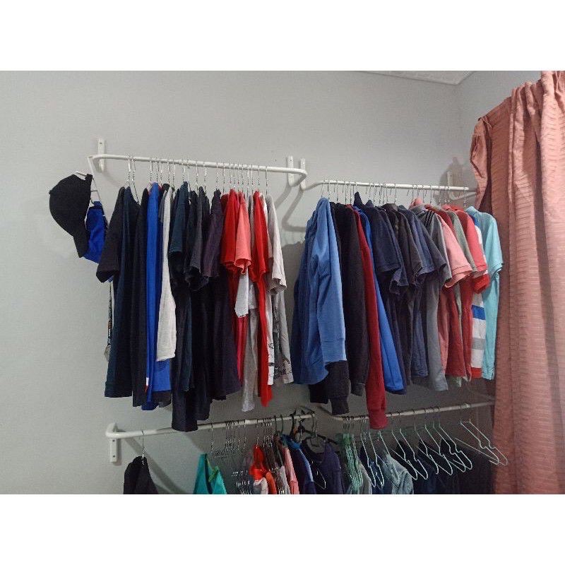 Tip Top Quality Besi Gantung Baju Bar Penyangkut Baju Bar Clothes Hanger Minimalist Concept Mulig Ikea Rak Besi Gantung Shopee Malaysia