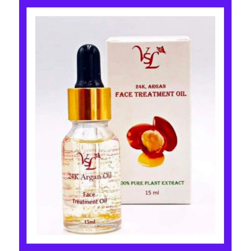 [READY STOK] ARGAN FACE TREATMENT OIL 15ML( ORI HQ VSL ) KKM (NOT200803884K)