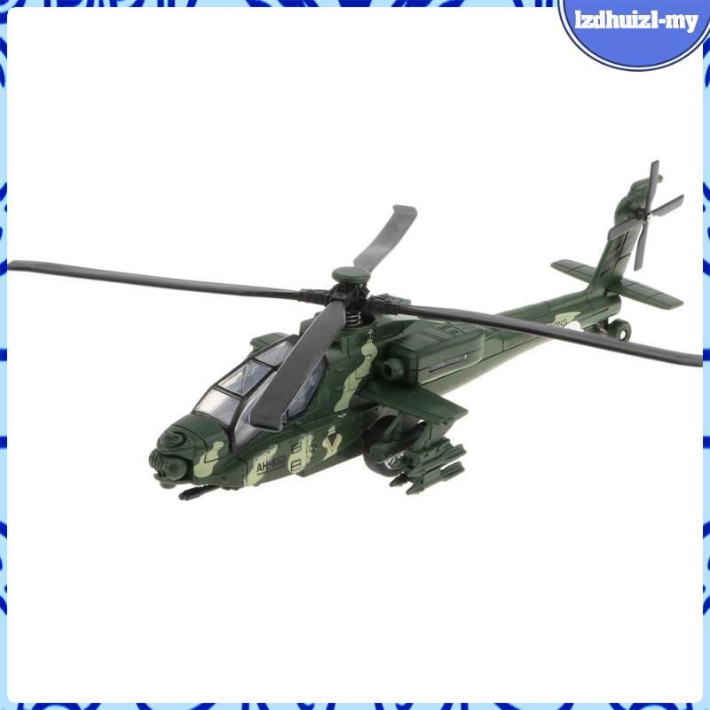 Black Hawk Military Attack Helicopter Toy Model with Sound and Lights 