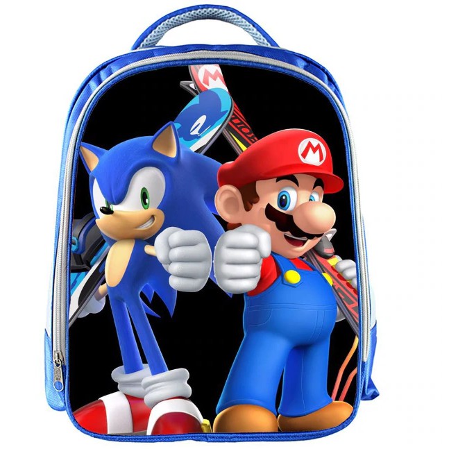 mario and sonic backpack