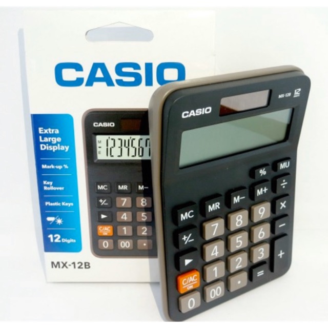 💯 Original Casio Calculator MX-12B | Shopee Malaysia