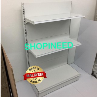  WALL  GONDOLA  5 H x 3 L DISPLAY RACK SINGLE SIDE RAK  