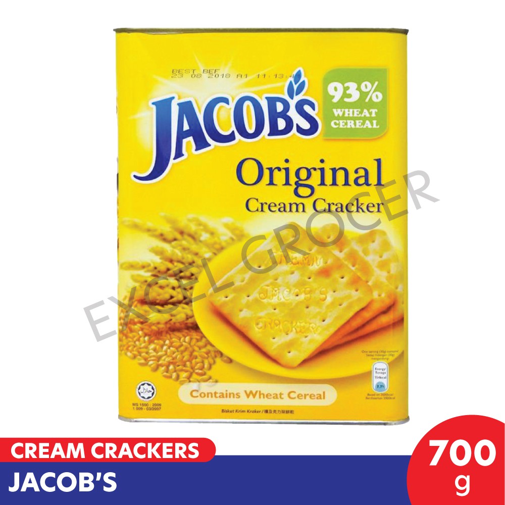 Kraft Jacob S Original Cream Cracker 700g Shopee Malaysia